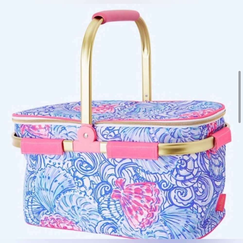 NWT Lilly Pulitzer cooler/picnic basket